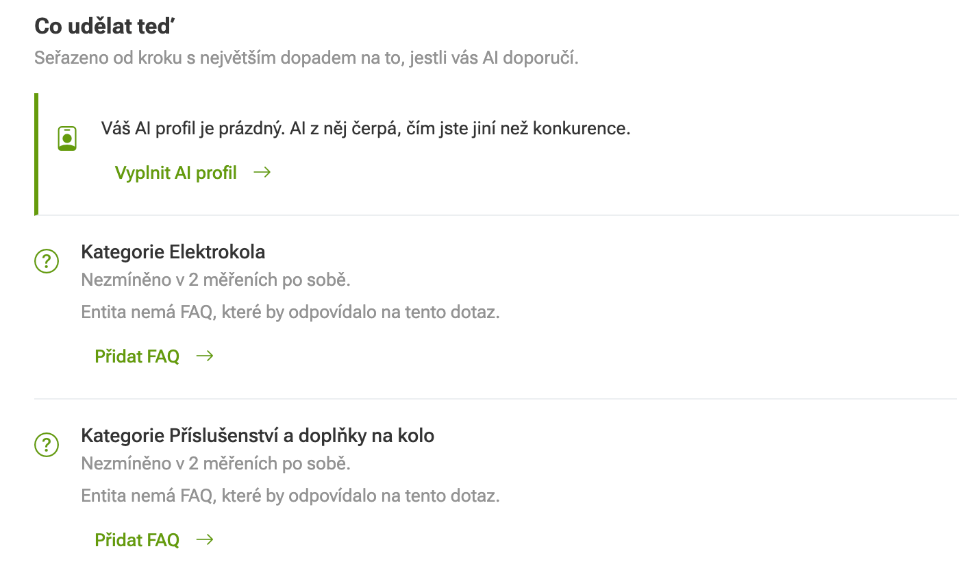 Nekončíme u diagnózy, rovnou dostanete řešení